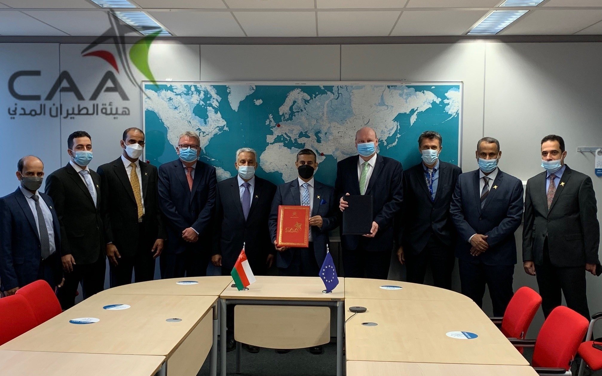التوصل إلى الاتفاقية الشاملة للنقل الجوي بين سلطنة عمان والاتحاد الأوروبي